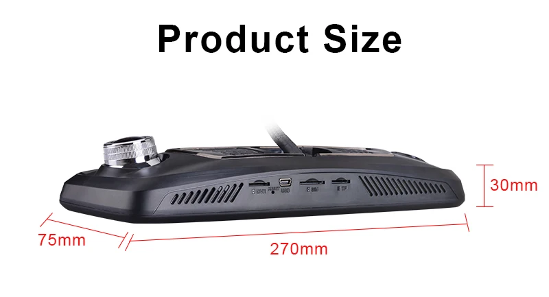 Anstar 4CH камера s 2 ГБ+ 32 ГБ Dash Cam Автомобильная камера 1" зеркало заднего вида 4G DVR HD 1080P рекордер ADAS gps авто Регистратор