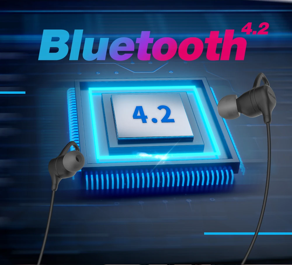 Оригинальные Dacom GH01 стерео супер бас беспроводные наушники гарнитура Bluetooth наушники спортивные наушники с микрофоном Hands Free