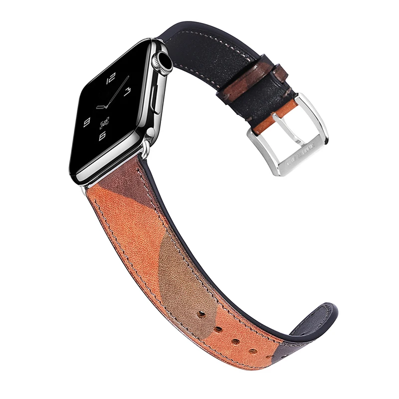 Ремешок CHIMAERA из натуральной кожи для Iwatch Link Sport ремешок Apple Watch 38 мм 42 серия 1 2
