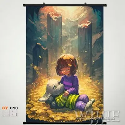 Аниме 60*90 домашний декор плакат Настенные Прокрутки undertale | Дом и сад