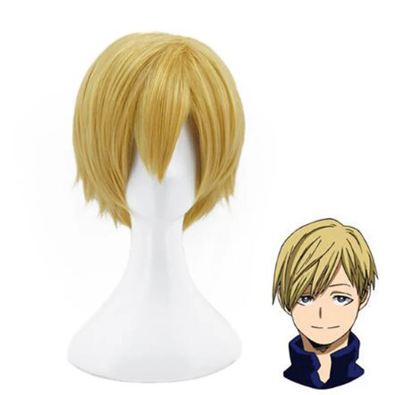 Короткий парик My Hero Academia Monoma Neito карнавальный костюм Boku no термостойкие