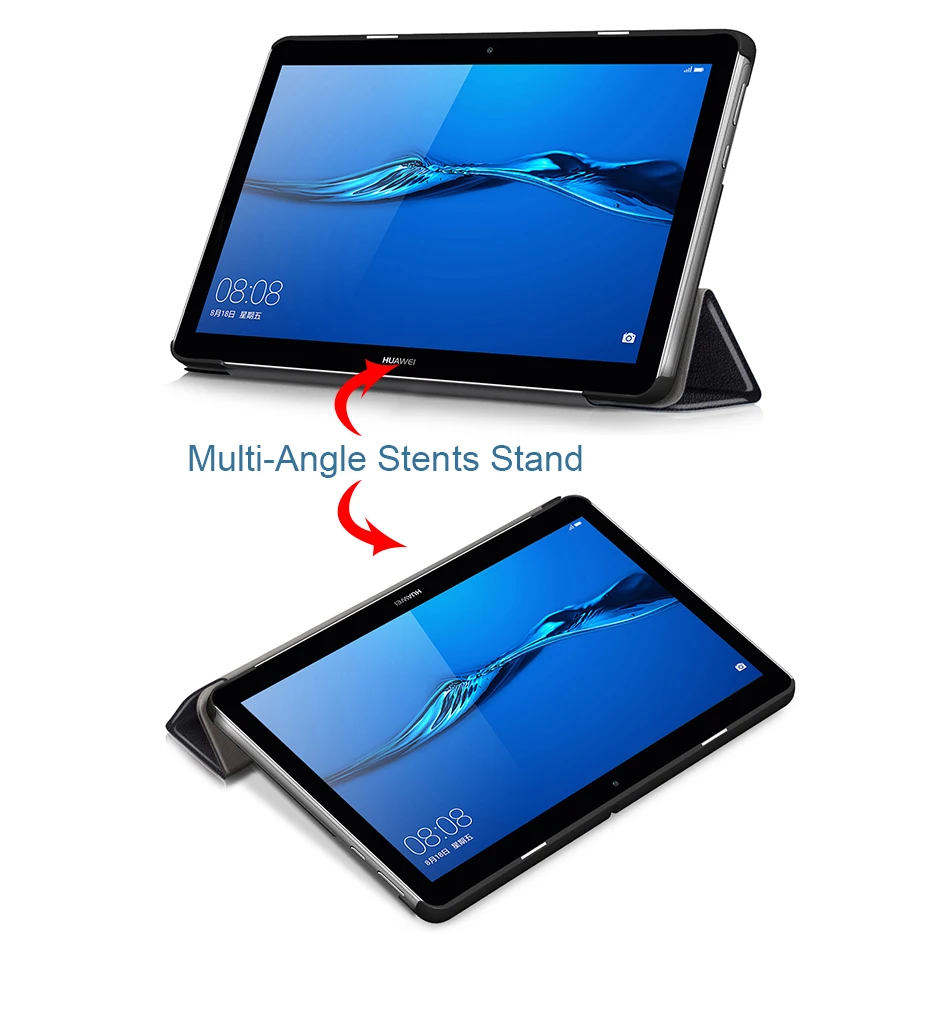 Чехол MTT для huawei MediaPad T3 10 AGS-L09 AGS-W09 Honor Play Pad 2, 9,6 дюймов, чехол-подставка для планшета, защитный чехол из искусственной кожи