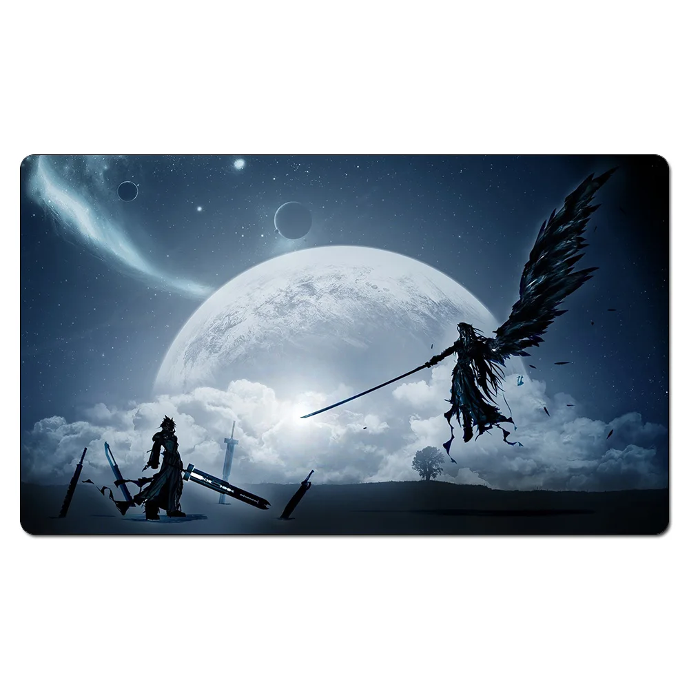 Final Fantasy 7 Cloud Vs Sephiroth игровой коврик настольные игры TCG игровой коврик, пользовательский коврик с рисунком настольной игры коврик с бесплатной игровой сумкой