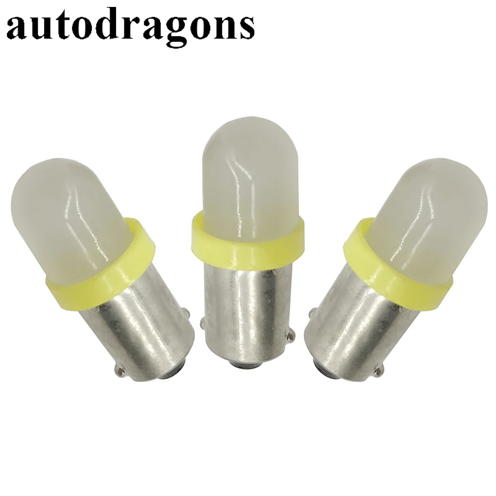Autodragons 500 шт. без мерцания пинбол 6 3 в LED светодиодные лампы Мороз замена #44 #47 ba9s