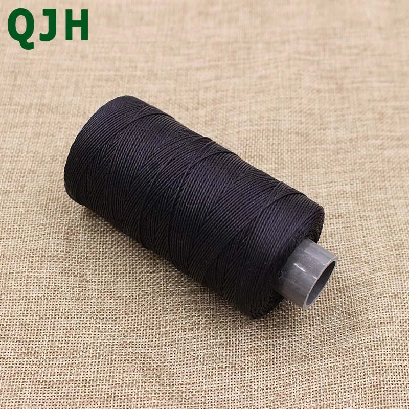 RX049-black 300 м/леска для ремонта обуви, нейлоновые нити, кожаные инструменты, Проволочная подошва, линия для ремонта обуви, ручная работа, доступ для шитья - Цвет: RX049-black