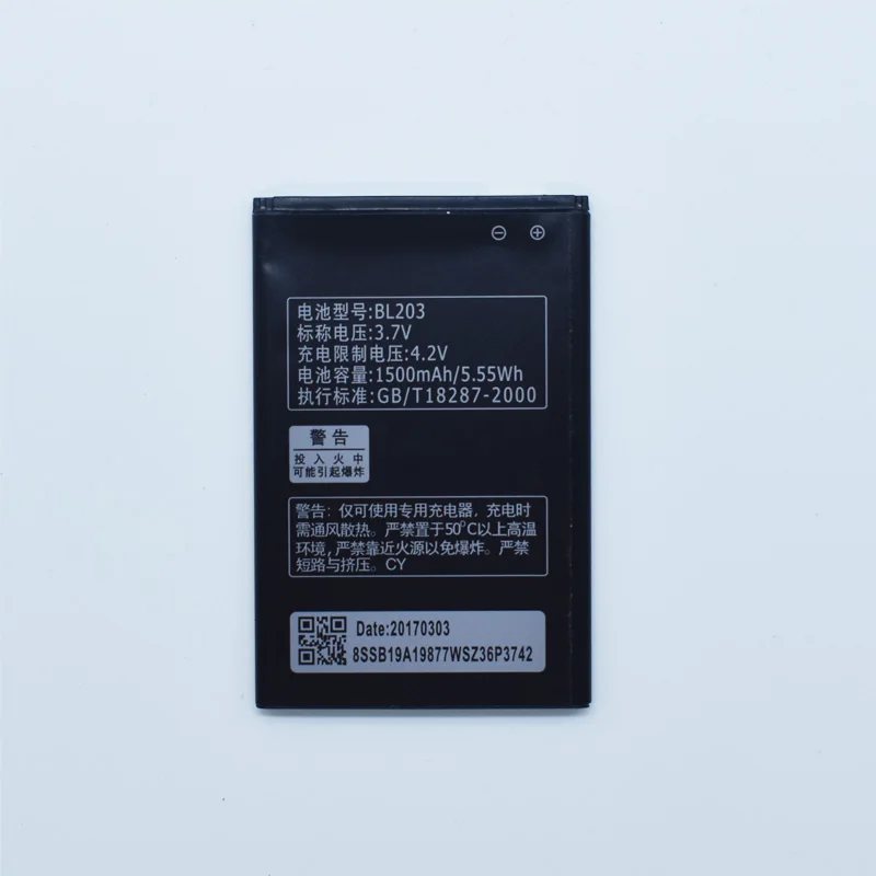 Hekiy 2019 Новый Сменный перезаряжаемый аккумулятор BL203 для Lenovo A278T A365E A308T A369 A66 A318T A385E