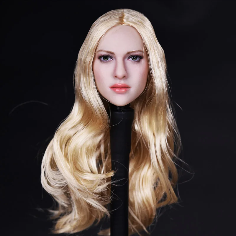 1/6 KT004 Европейская Женская Beauty Head Sculpt для 12 &quotженских тел|Игровые фигурки и