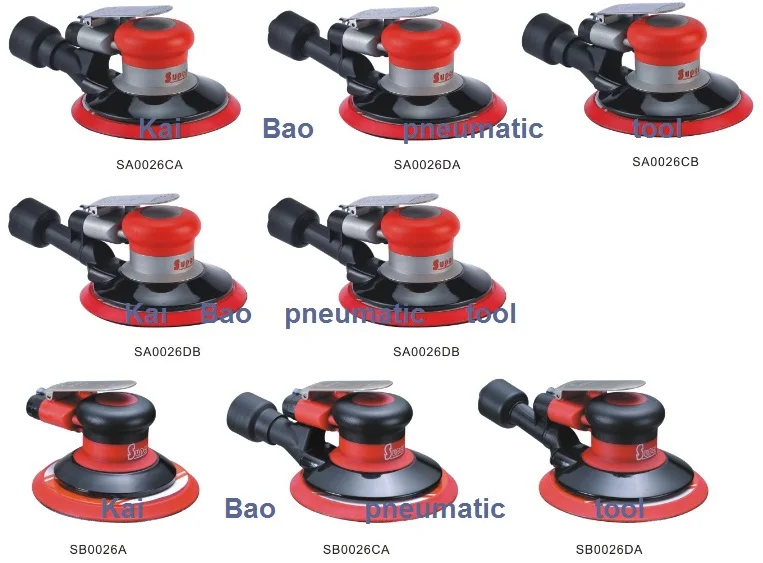 5-дюймовая Водонепроницаемая Автоматизация машин пневматическая полировальная