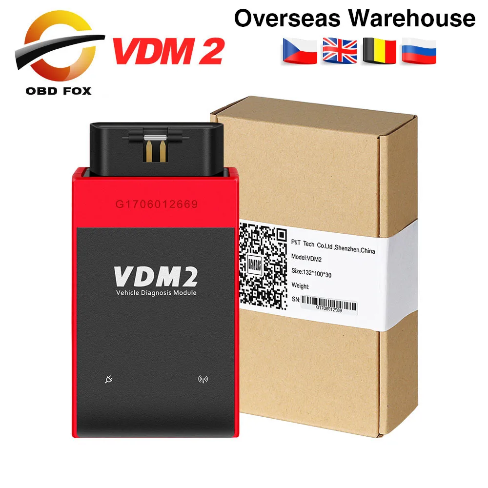 Инструмент Диагностический UCANDAS VDM 2 VDM2 V5.2 OBD2 аналогичный функции Easydiag xтюнера E3 с