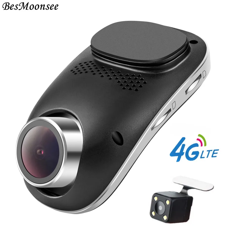 BesMoonsee 4G Android 5,1 gps ADAS Dash Cam DVR Автомобильный рекордер Full HD 1080P мини скрытый wifi Автомобильный видеорегистратор с камерой заднего вида