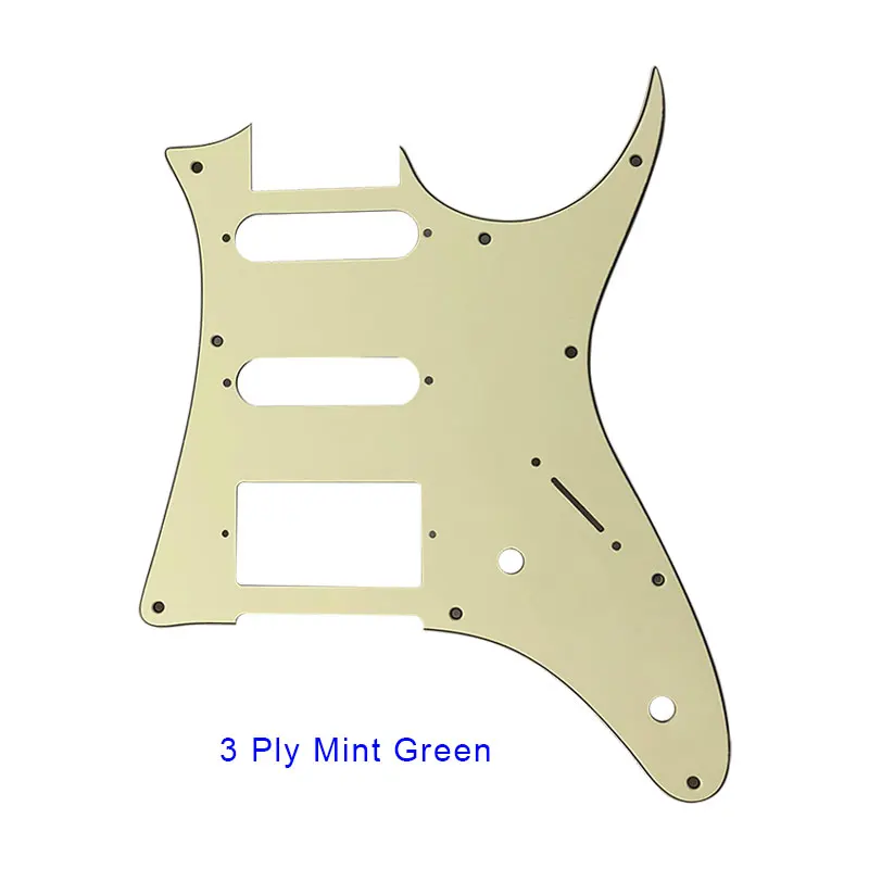 3 ply mint green Pleroo гитарные партии Палочки гвардии костюм для Японии MIJ Ibanez GRX40 гитара лучшее качество HSS Палочки гвардии - Цвет: 3 ply mint green
