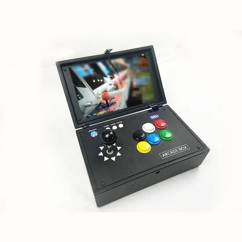 14 к игры Recalbox 10 дюймов экран Raspberry Pi 3B видео игровая консоль портативная мини аркадная Подарочная машина для детей