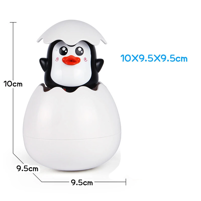 Joylong Baby Shower Boy Игрушки для ванной детей пластиковые Мультяшные Пингвины цыплята
