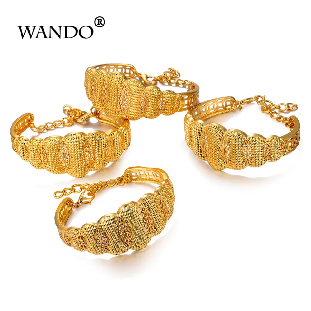 WANDO fashion 4 шт./лот Эфиопский/Дубай/Африканский/французский/ювелирные изделия