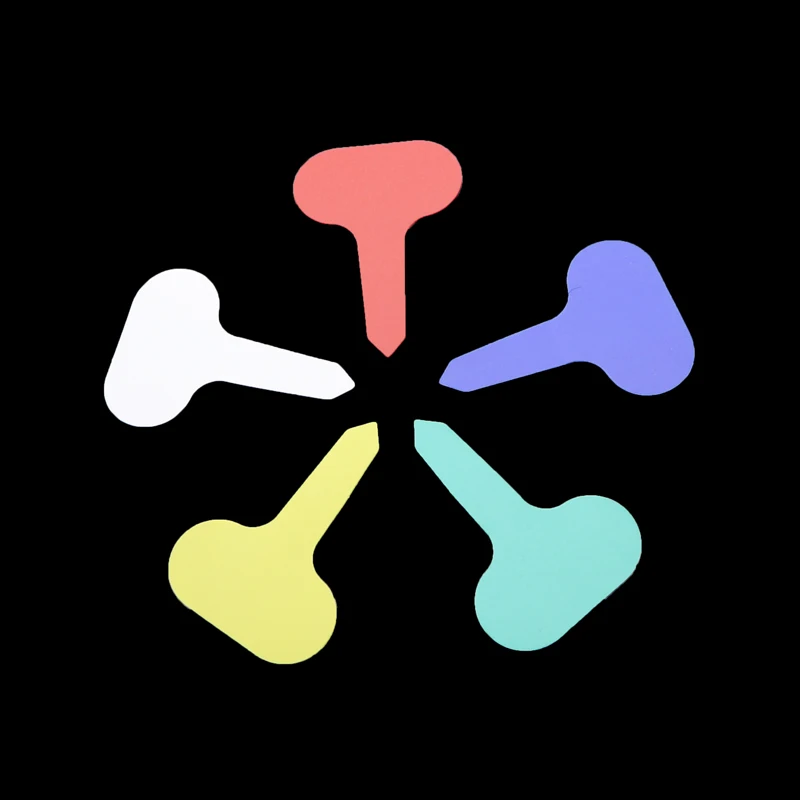 200 шт. пластиковые этикетки и садовые цветы бонсай питомник идентификационные