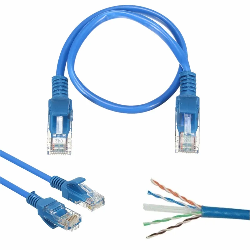 Сетевой кабель RJ45 100 см с разъемом &quotПапа папа&quot Ethernet для подключения к сети