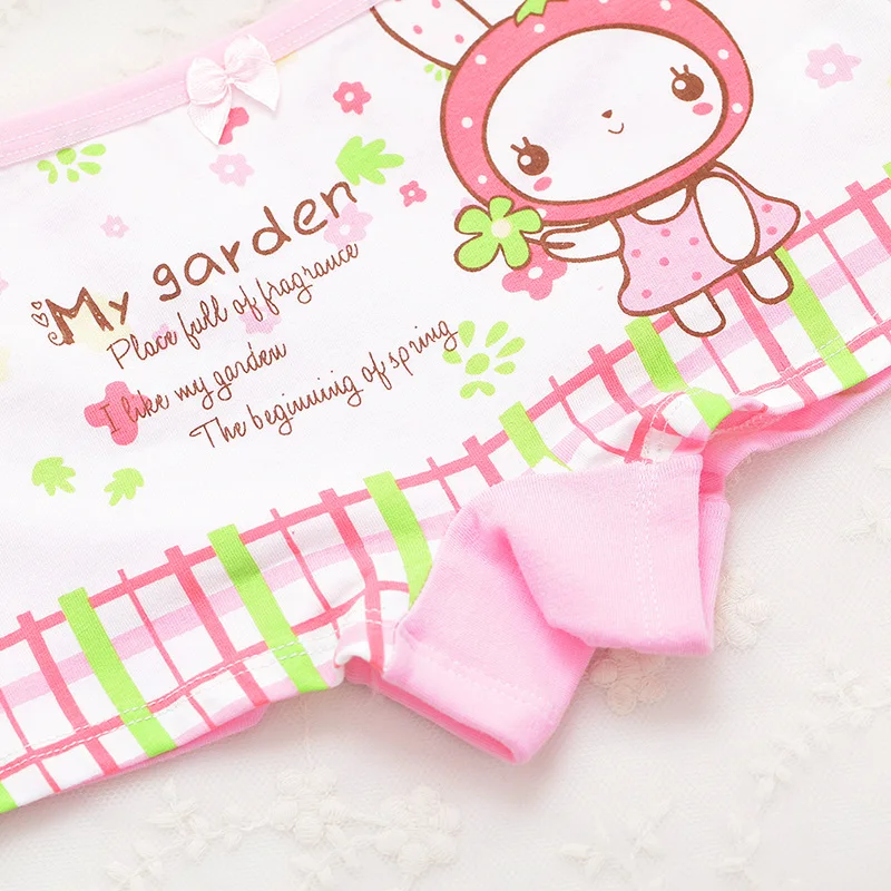 2 шт./лот детские трусы боксеры с рисунком кролика детское нижнее белье из мягкого