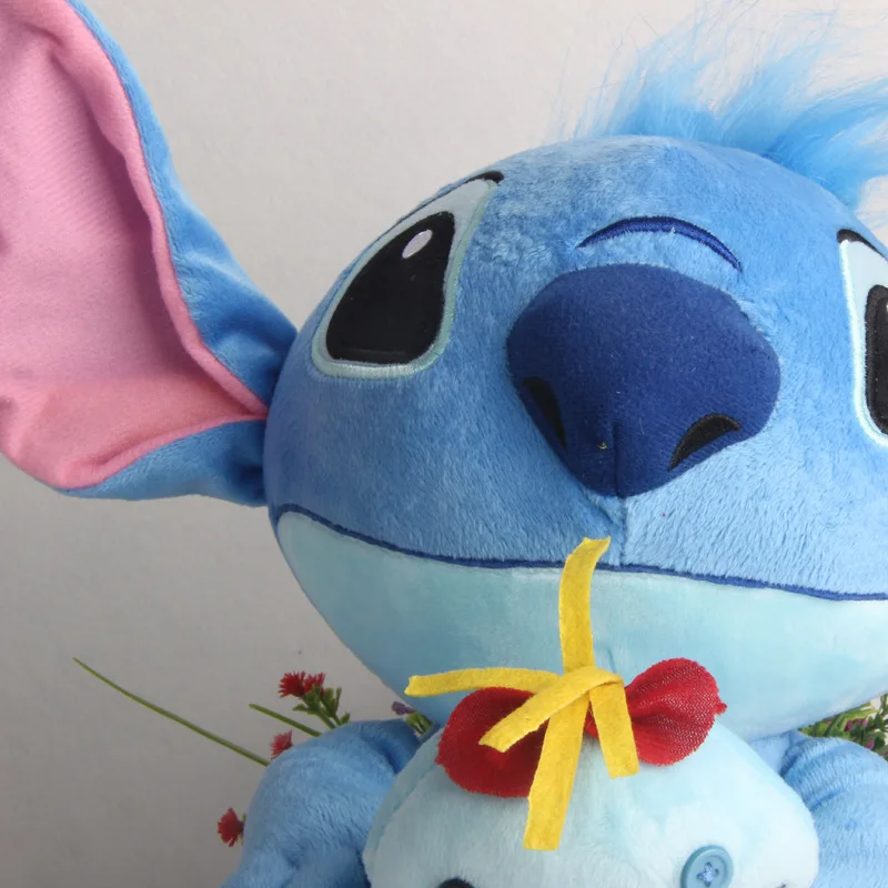 1 шт. 30 см фильм Плюшевые игрушки, Стич "Лило и Стич" Scrump Плюшевые игрушки куклы плюшевые мягкие с наполнением животных игрушки для детей подарок для детей