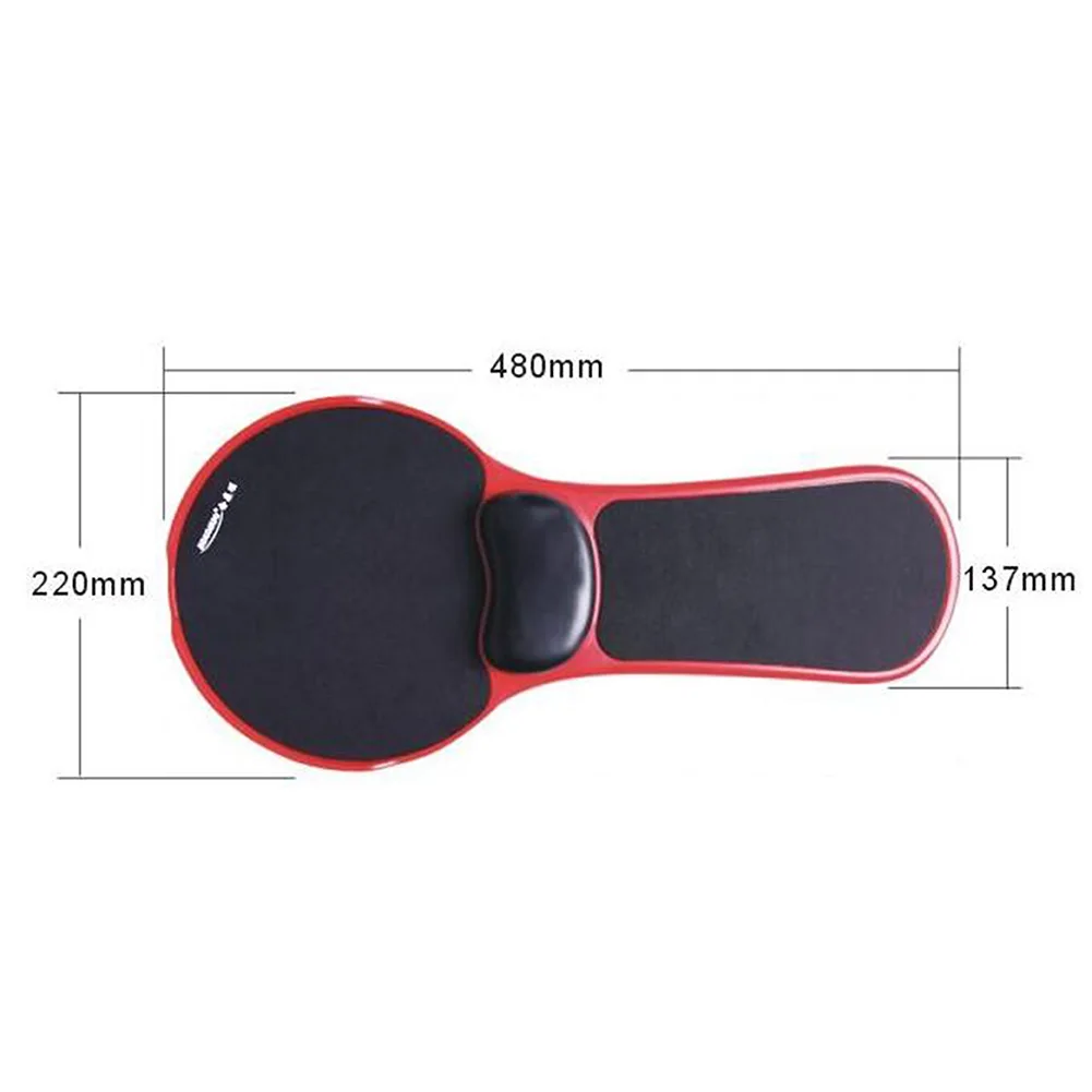Прикрепляемый коврик для мыши с поддержкой руки для компьютера планшета, коврик для запястья рук, коврик для мыши, коврик для рук, плечо, протектор, кресло, подлокотник, удлинитель