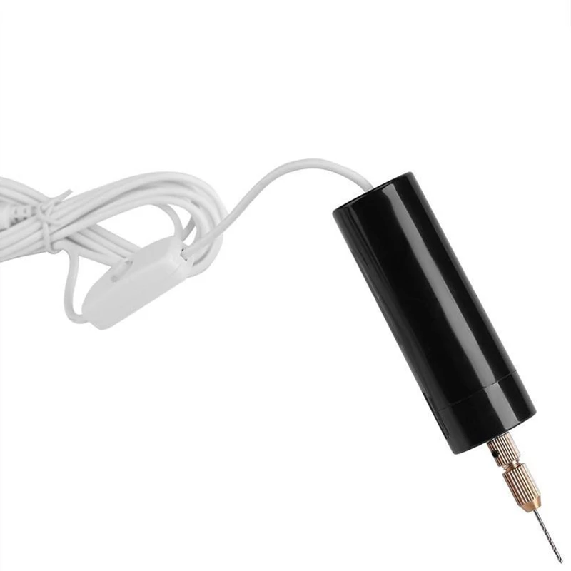 USB мини ручная дрель 5 в электрическая древесина RC печатная плата пластик жемчуг