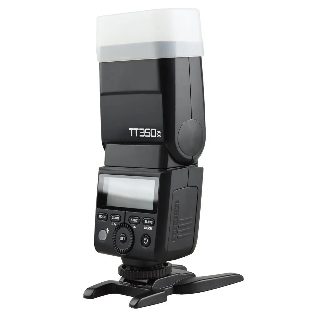 Вспышка для камеры Godox Mini Speedlite TT350C TTL HSS + стандартный триггер 4x2500 мАч