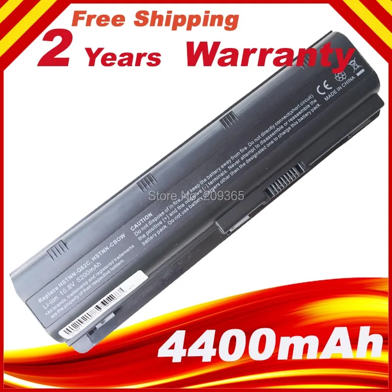 

Аккумулятор MU06 для ноутбука HP Pavilion G4 G6 G7 G32 G42 G56 G62 G72 CQ32