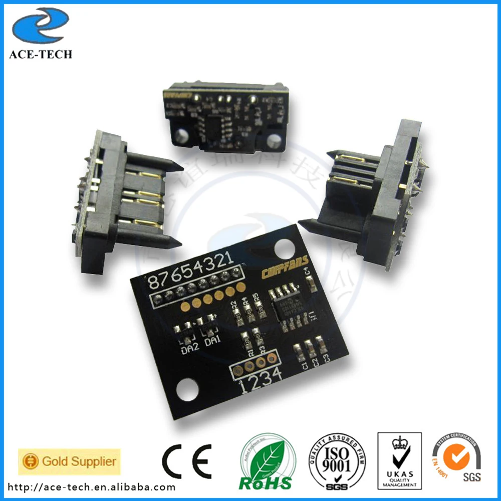 5 комплектов сброс чипа для лазерного принтера Konica Minolta C450 C350 C351|reset chip|konica minolta