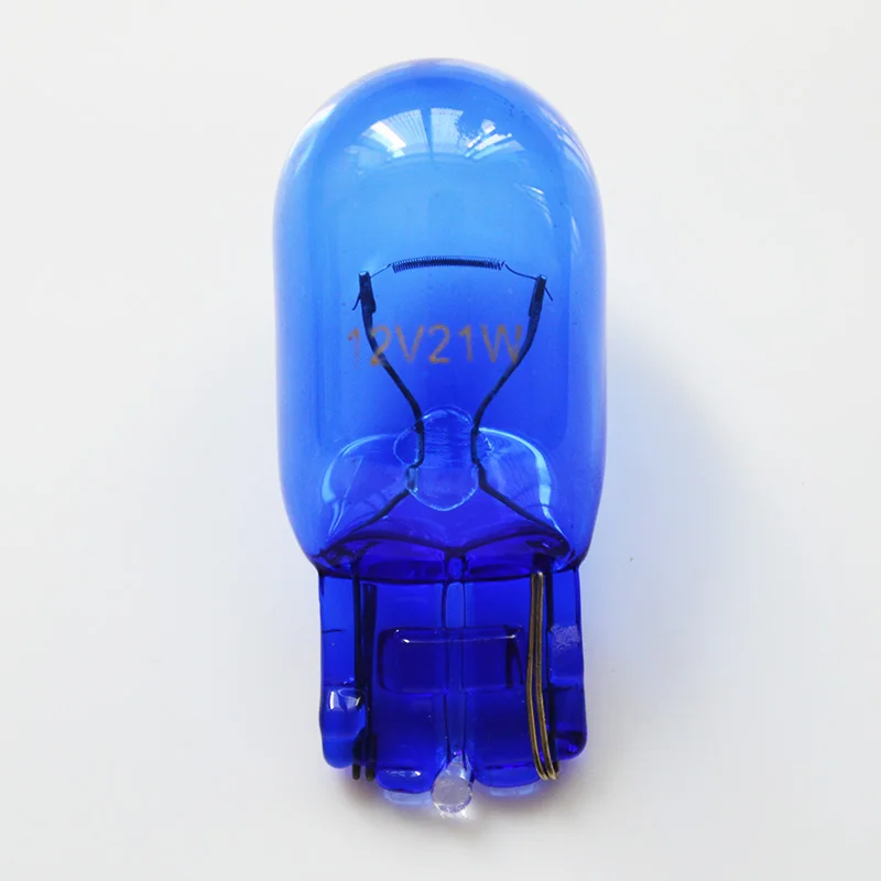 Hippcron T20 W21W 582 7440 W21/5W 580 7443 натуральное голубое стекло 12V 21W 21/5W супер белая