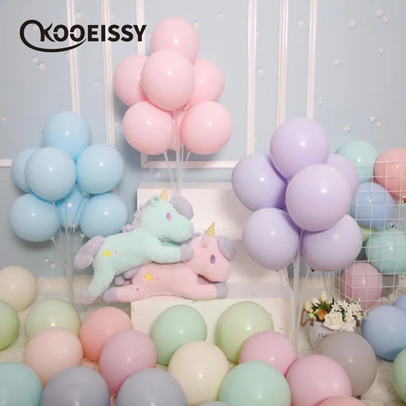 30 шт. латексные воздушные шары Macaron для свадьбы дня рождения вечеринки чистый