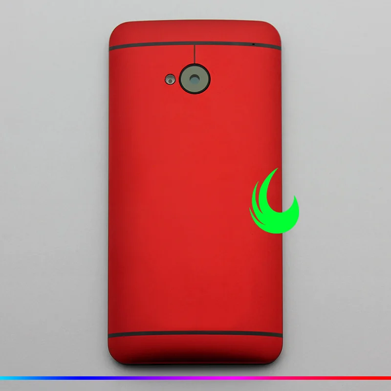 Новая Оригинальная задняя панель корпуса для htc One M7 задняя крышка Батарейная дверь с объективом камеры 801e 801n 801s для M7 батарейный корпус