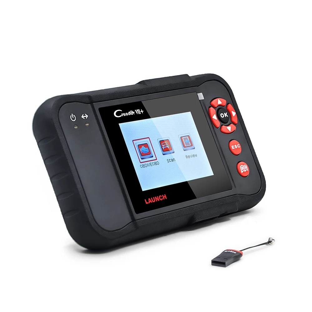 Старт X431 Creader VII + Авто Code Reader Плюс обновление через официальный сайт OBDII сканер же