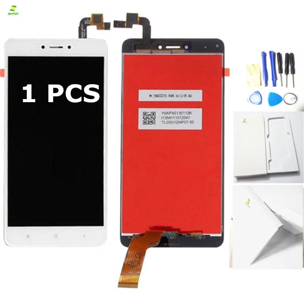 Note 4X5 5 &quotдля Xiaomi Redmi 4x ЖК дисплей + сенсорный экран дигитайзер Замена для Snapdragon