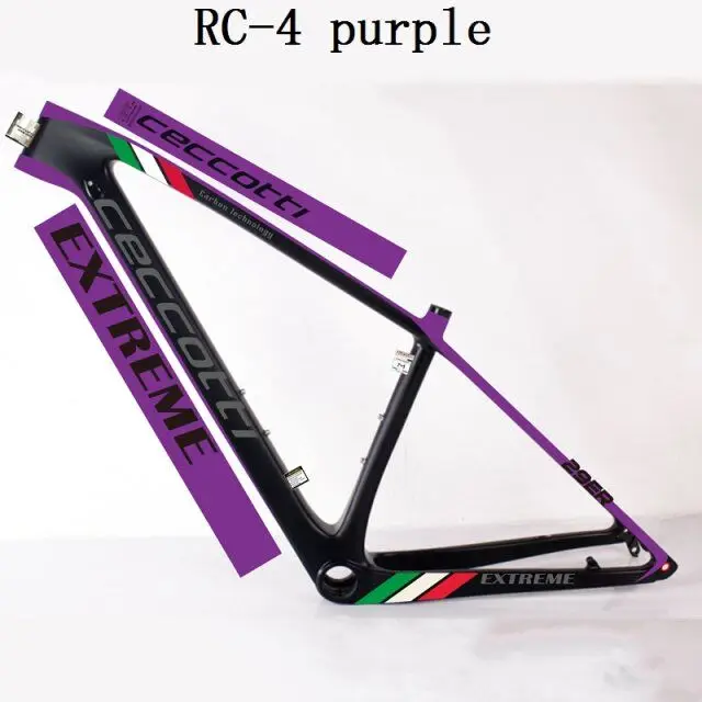 purple BSA matte Bicicletas горный велосипед 29 крепежная рама для горного велосипеда 15/17/19-углерода BSA/BB30/cuadro carbono mtb 29er дизайн для велосипедной рамы - Цвет: purple BSA matte
