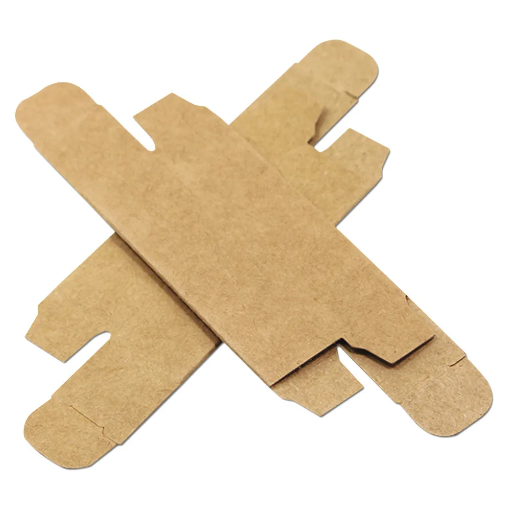 2*2*7cm Kraft Paper Brown Essential Oil Packing Box Eye Cream Cosmetic Perfume Lipstick Party Retail Gift 800Pcs/Lot | Дом и сад