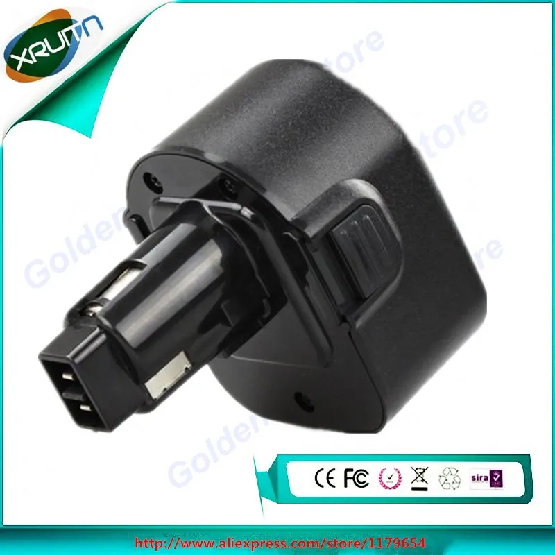 1 шт. 12В 1500 мАч NI CD батарея для Black & Decker HP331K2 HP431 KC120V KC1251C Электроинструмент 1.5Ah
