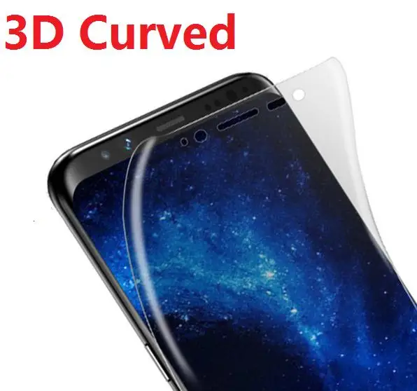 Ультратонкая изогнутая защитная плёнка для Samsung Galaxy Note 8 S9 S8 Plus/S8/S7 Edge/S6 Edge Plus |