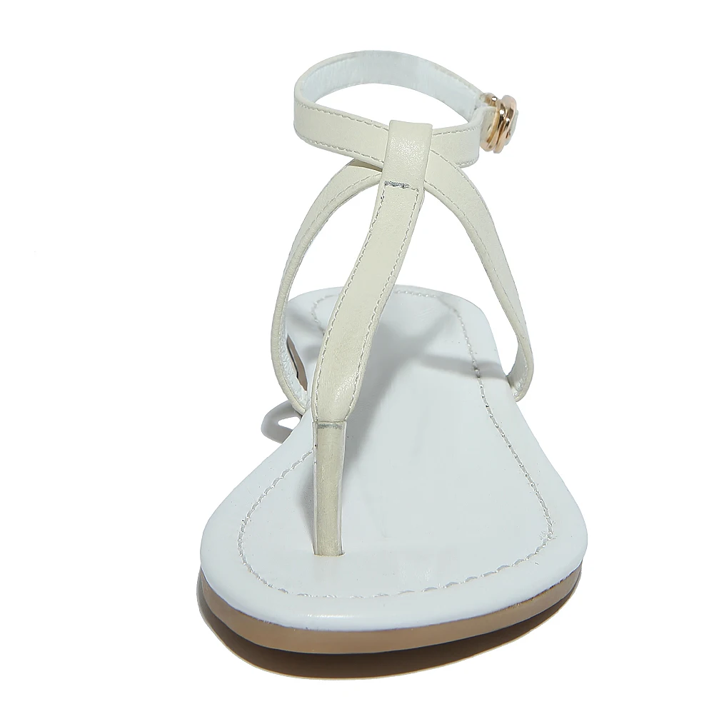 S. Romance/2017 г. Женские босоножки на плоской подошве из натуральной кожи большие