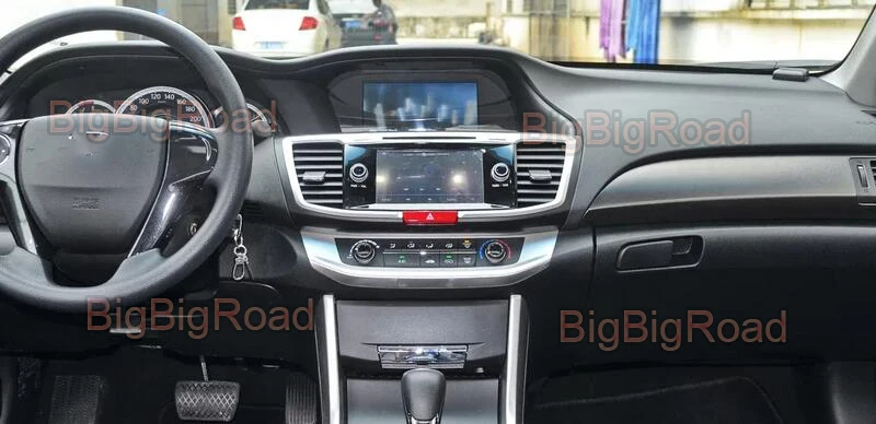 BigBigRoad для Honda Accord MK9 9 поколение 2.4L 2012 2013 камера заднего вида подключения к оригинальному экрану