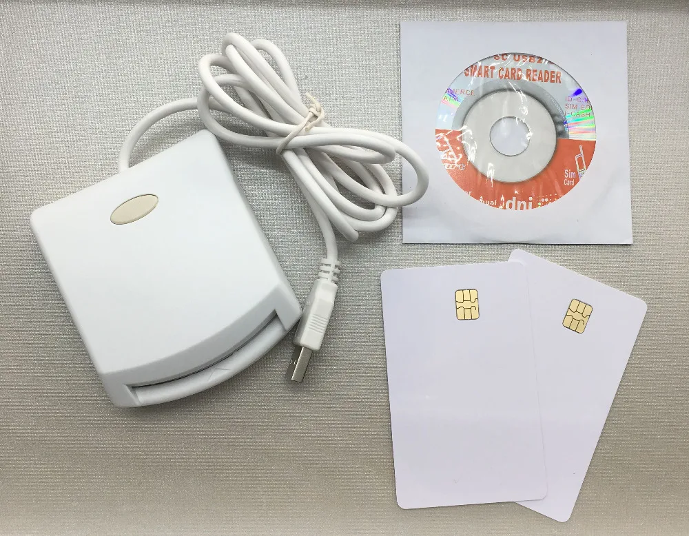 ISO7816 контакт EMV SIM eID смарт-чип считыватель карт писатель программист# N99 для контактной карты памяти чип+ 2 шт тест-карты и SDK комплект