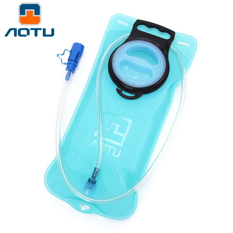 

2L Hydration Pack Water Supply Bladder Durable Leak Proof Water Reservoir Large Opening BPA Free Drinking Bag for Biking Running