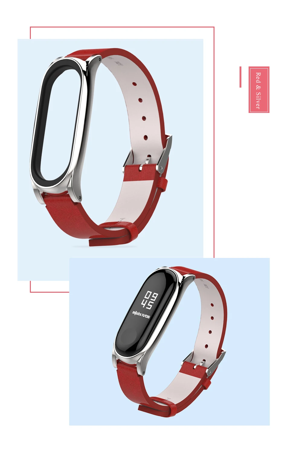 Mi jobs mi Band 4 3 ремешок кожаный PU для Xiaomi mi Band 4 3 браслет mi band 4 3 браслет ремешок умный ремешок Замена для mi Band 3