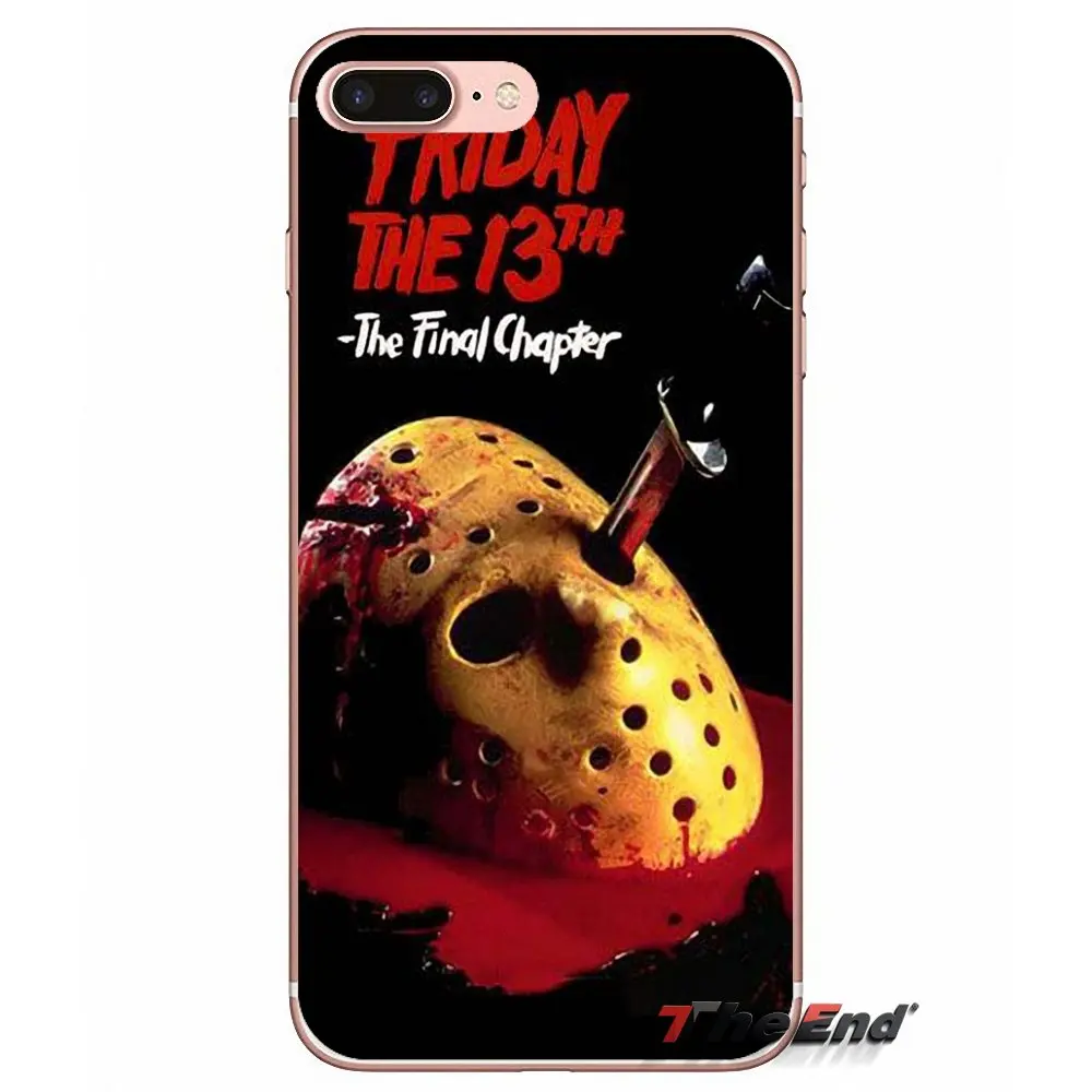Мягкий чехол Jason Vorhees Friday the 13th mask для Huawei Honor 7X V10 6C V9 6A Play 9 Mate 10 Pro Y7 Y5 P8 P10 Lite Plus GR5 2017 |
