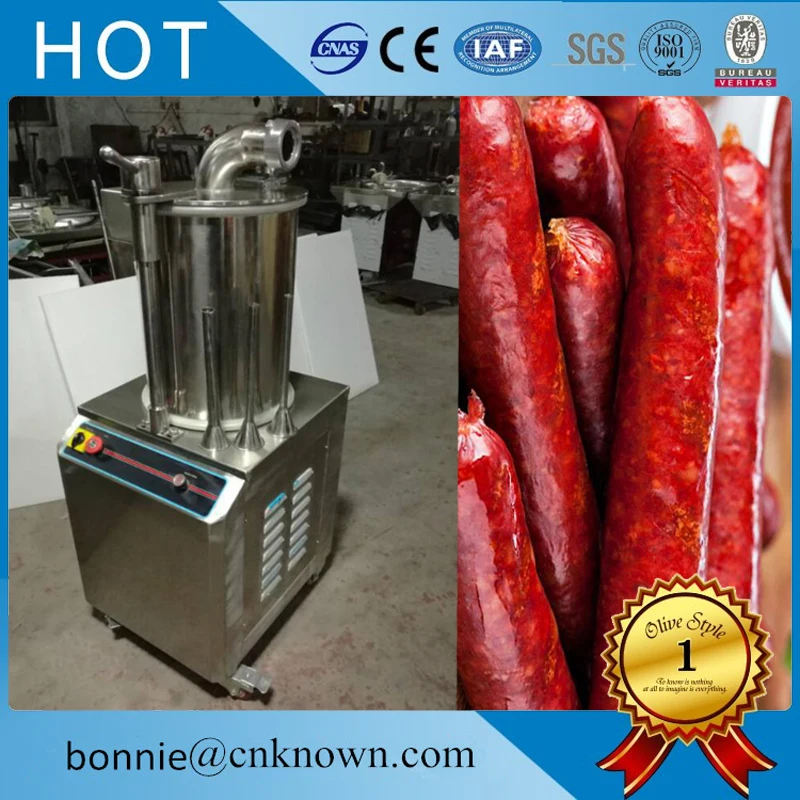 

304 Stainless Steel electric sausage stuffer maker hydraulic sausage filling machine ham sausage making machine free shipping