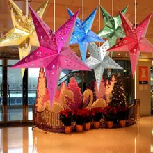 2017 Горячие Романтические Xmas Строка висит звезды для