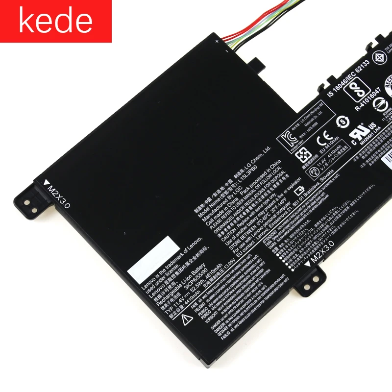 Kede для lenovo flex4-1580 ноутбука батарея flex3 L15M3PB0 L15L3PB0 80R4 4610 мАч