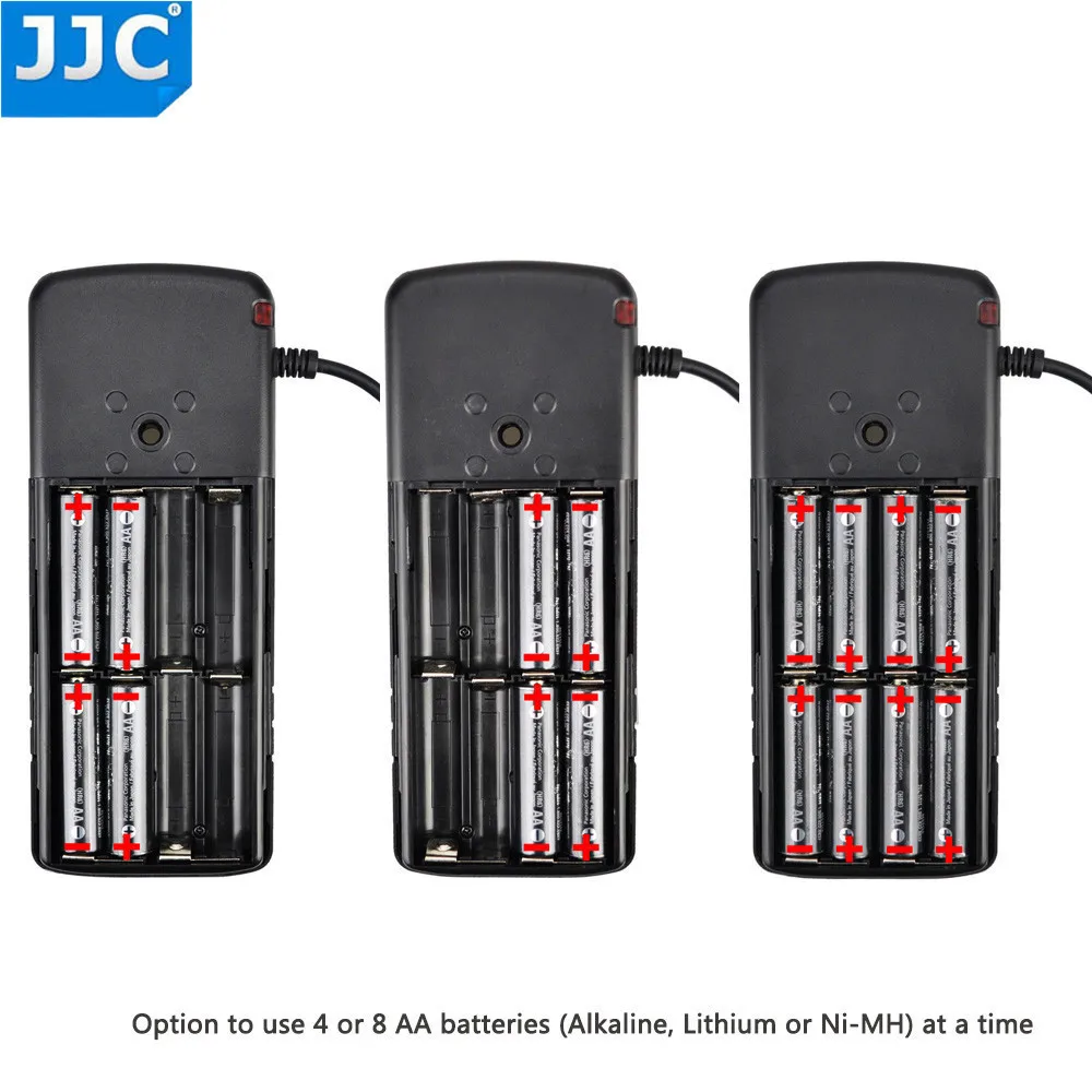 JJC фонарик внешняя вспышка Аккумулятор для Canon 600EX II-RT/580EX II/Nikon SB-910/sony HVL-F60M/YONGNUO YN-560II Speedlite