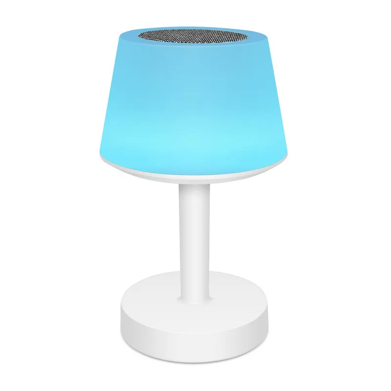 Colorful Night Light Touch Dimming Bluetooth Speaker Sound Bedside Table Lamp Wireless Loudspeaker | Электроника
