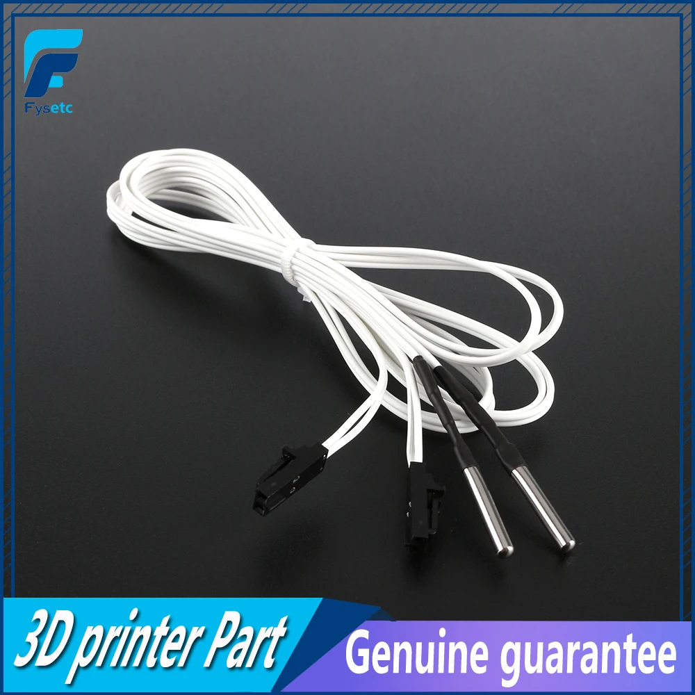 2 шт. детали для 3D принтера датчик температуры L 1 м 350 градусов Prusa i3 MK2S/MK3/MK3S Hotend