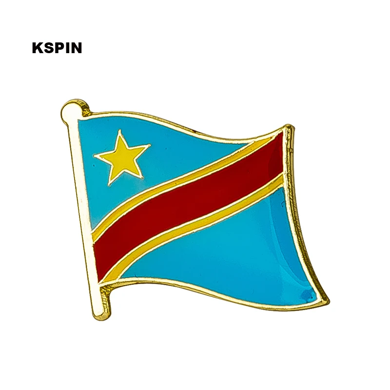 KS0065 Флаг значок с флагом страны брошь в виде флага Национальный флаг лацкан булавка международные путешествия булавки коллекции - Цвет: KS0065