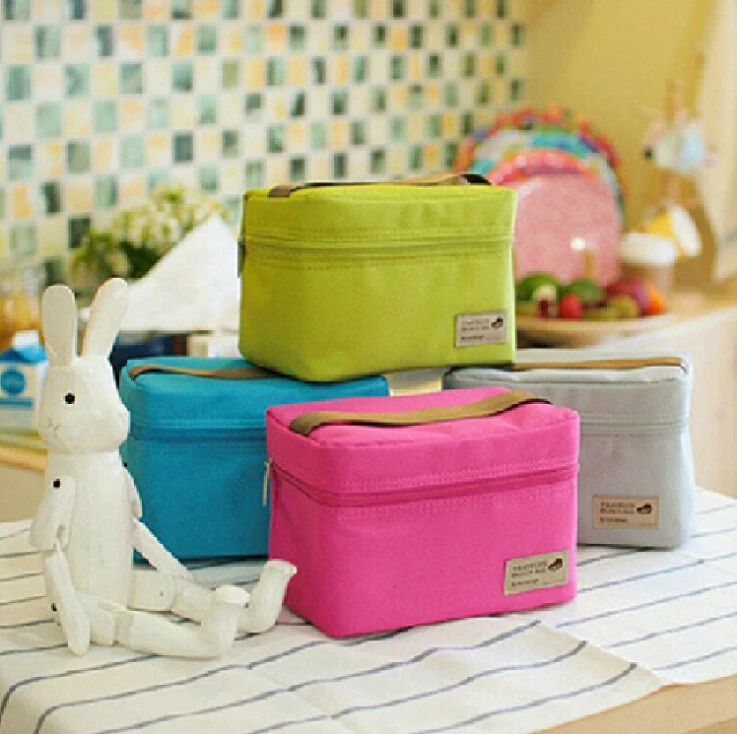 1 шт. квадратная Термосумка для женщин/мужчин сумка ланча Ланч бокс с портом